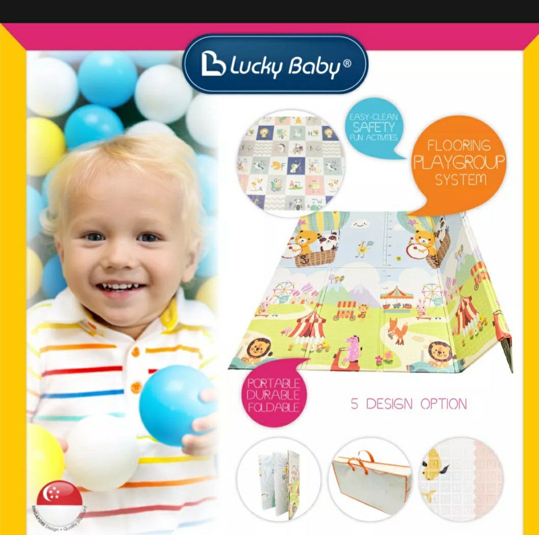 Lucky Baby playmat, Babies & Kids, Infant Playtime on Carousell