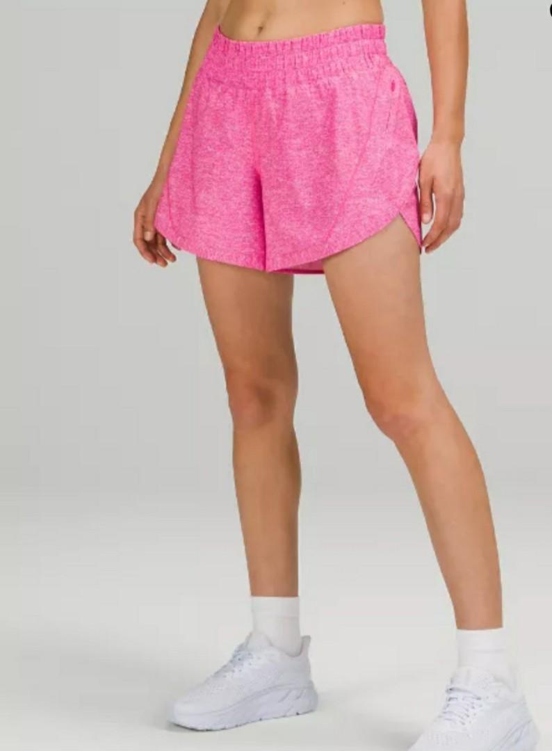 Lululemon Find Your Pace Lined High Rise Short 3 Sonic Pink NWT