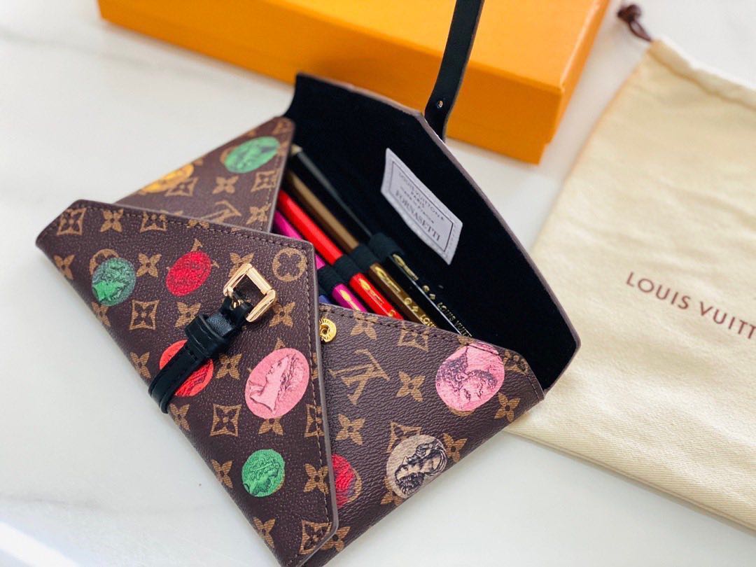 LV Color Pencil Cover Set, Men's Fashion, Watches & Accessories, Wallets &  Card Holders on Carousell