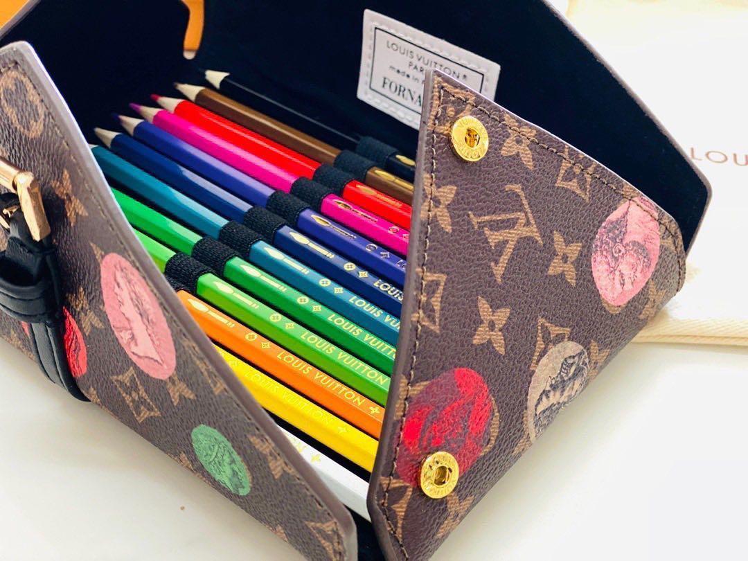 vuitton colored pencils