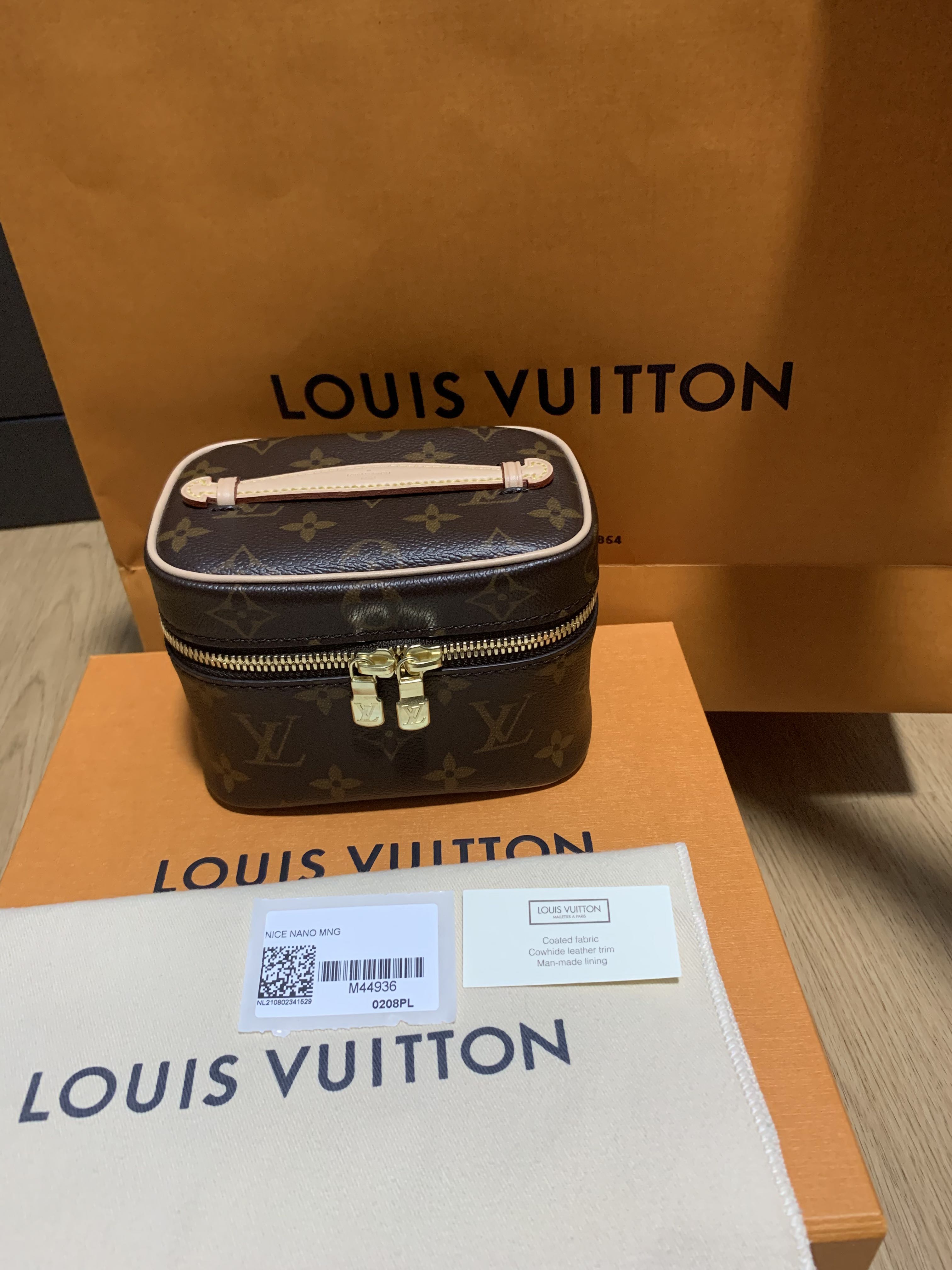 Louis Vuitton Nice Nano, Luxury, Bags & Wallets on Carousell