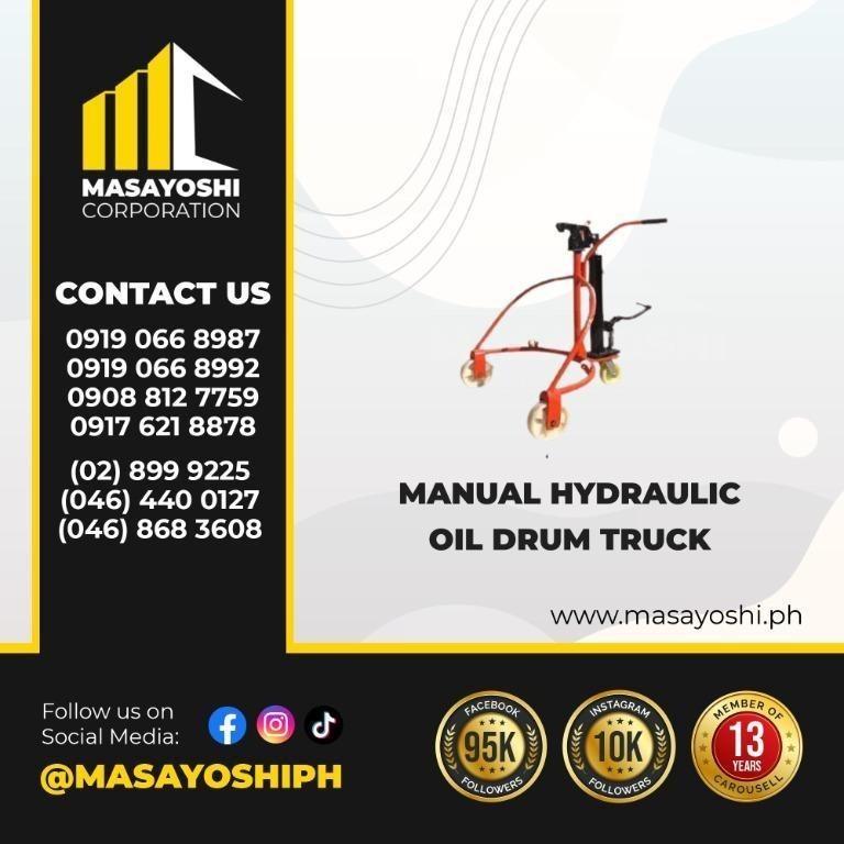 Manual Hydraulic Oil Drum Truck Lifter Lifting Lifting Equipment