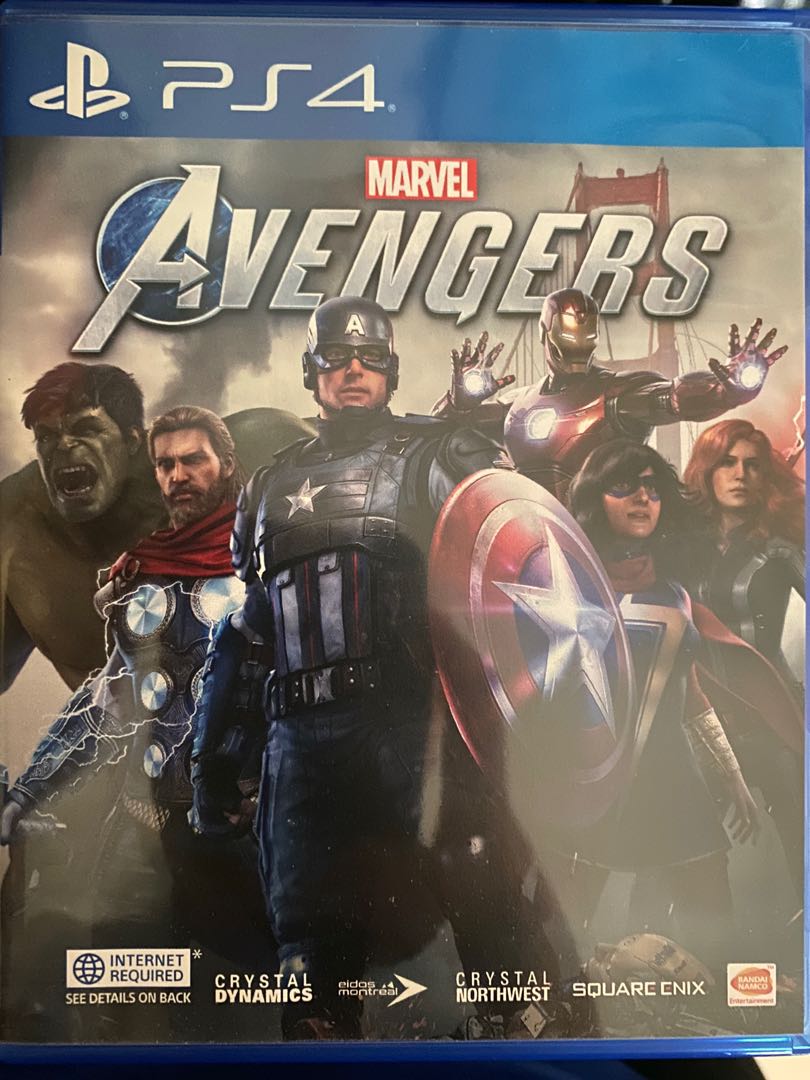 Jeu Marvel Avengers - Version Japonaise - PS4 - Très Bon état - PEGI 12