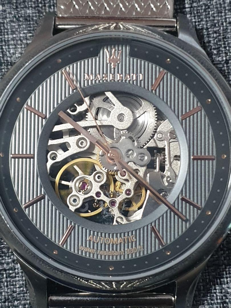 Maserati Gentleman 8823136004 Automatic Skeleton Men s Watch