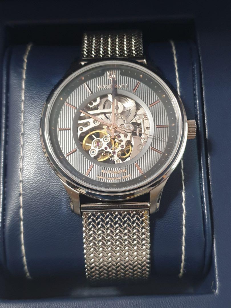 Maserati Gentleman 8823136004 Automatic Skeleton Men s Watch