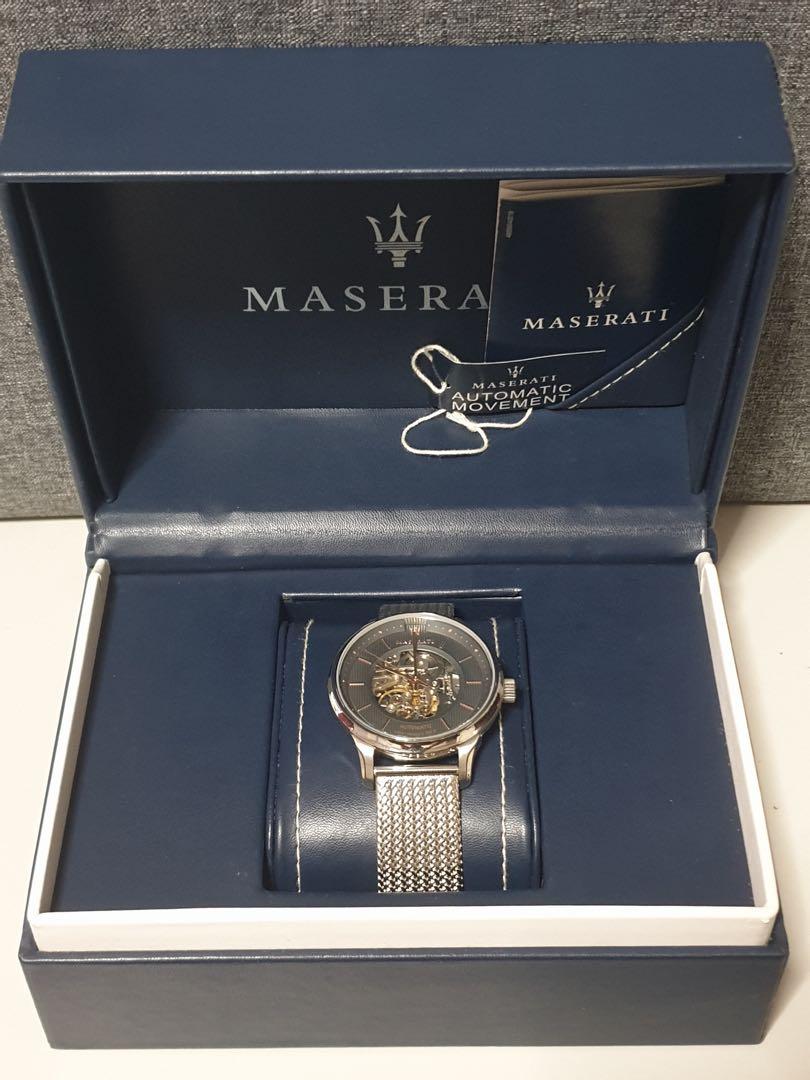 Maserati Gentleman 8823136004 Automatic Skeleton Men s Watch