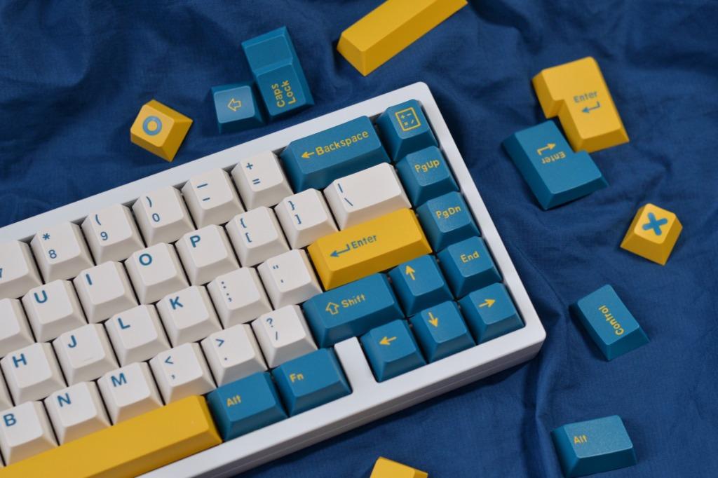Merlin ABS 173 Keycaps set| Cherry Profile | for 60 ,65,75 ,TKL ,100% ...