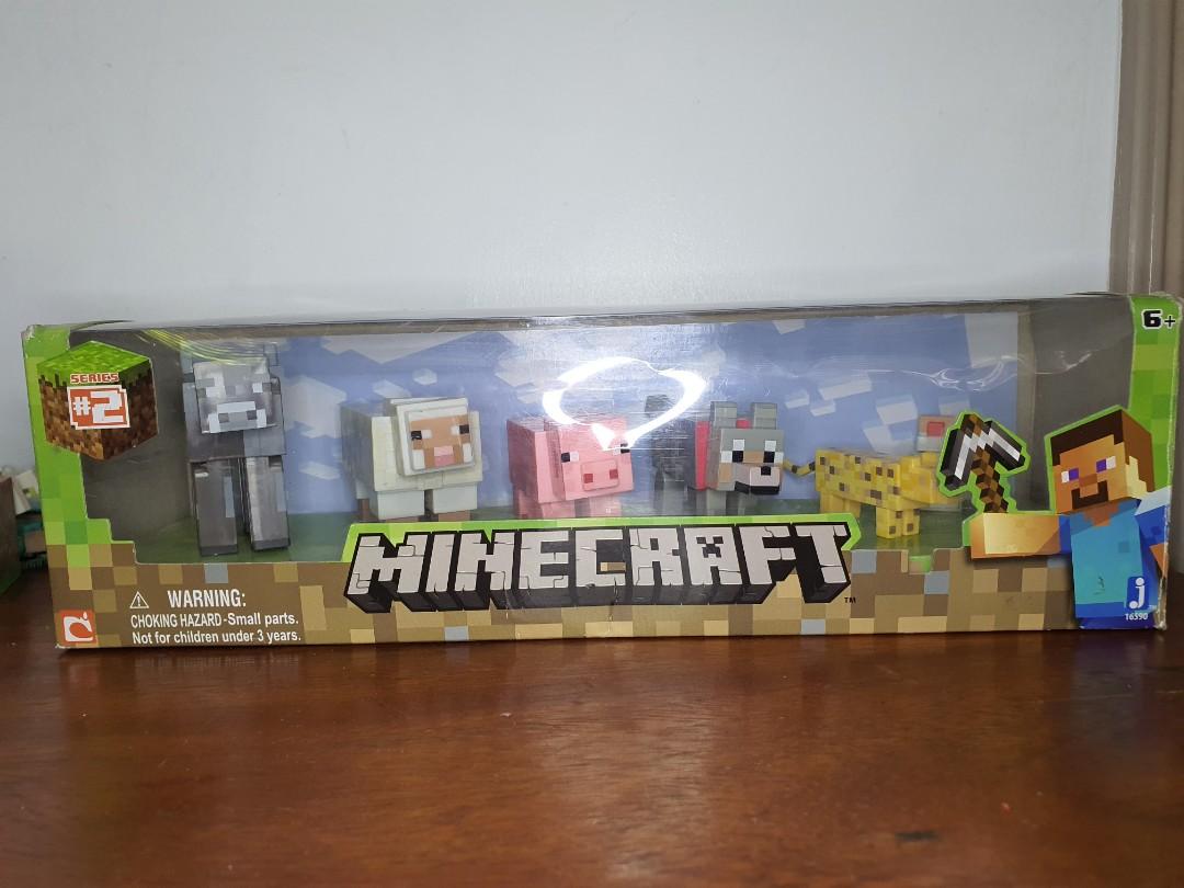 MINECRAFT SERIES 2 OVERWORLD Articulated Animal Mobs, Hobbies & Toys, Toys  & Games on Carousell