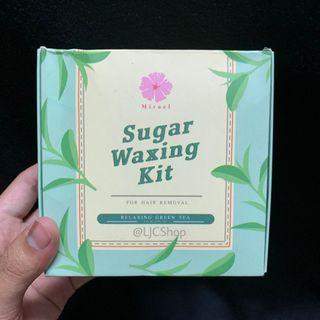 Mirael Sugar Waxing Kit for Hair Removal Relaxing Green Tea