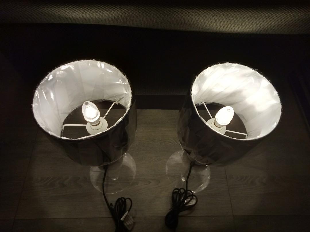Touch Lamp set of 2 (Category: Lighting) located in Manila. Submitted by PickClickShip (Listing ID 1144004878, Image 3). Description: Touch Lamp set of 2 A classic and elegant touch Lamp for your bedroom, living room or study room. - brand : Anko Aus - stainless base - uses E14 Edison small screw bulb( not included) - base dimension: 6.5cm diameter - shade dimension: 18cm diameter - height dimension: 34cm - 220-240V - max of 40w Globe - no box.