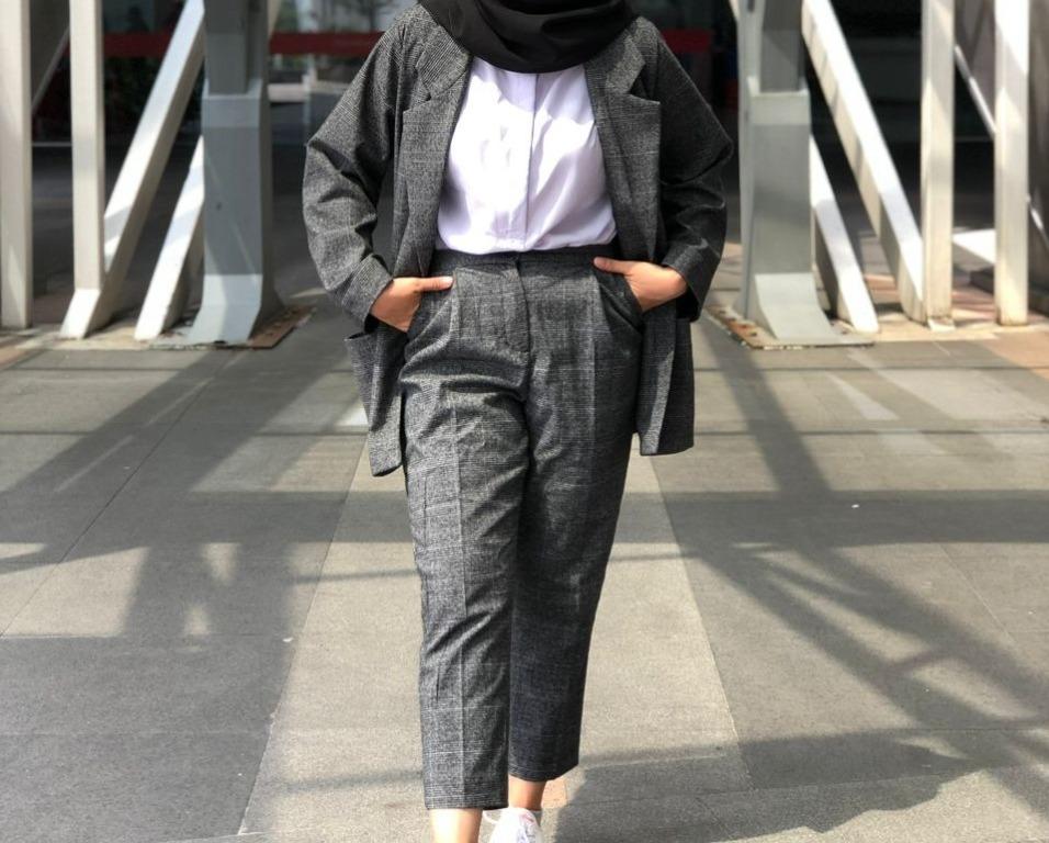 Monki long clearance blazer