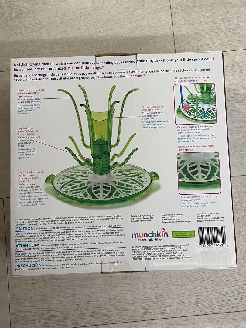 Munchkin Sprout Bottle Drying Rack, Babies & Kids, Nursing & Feeding