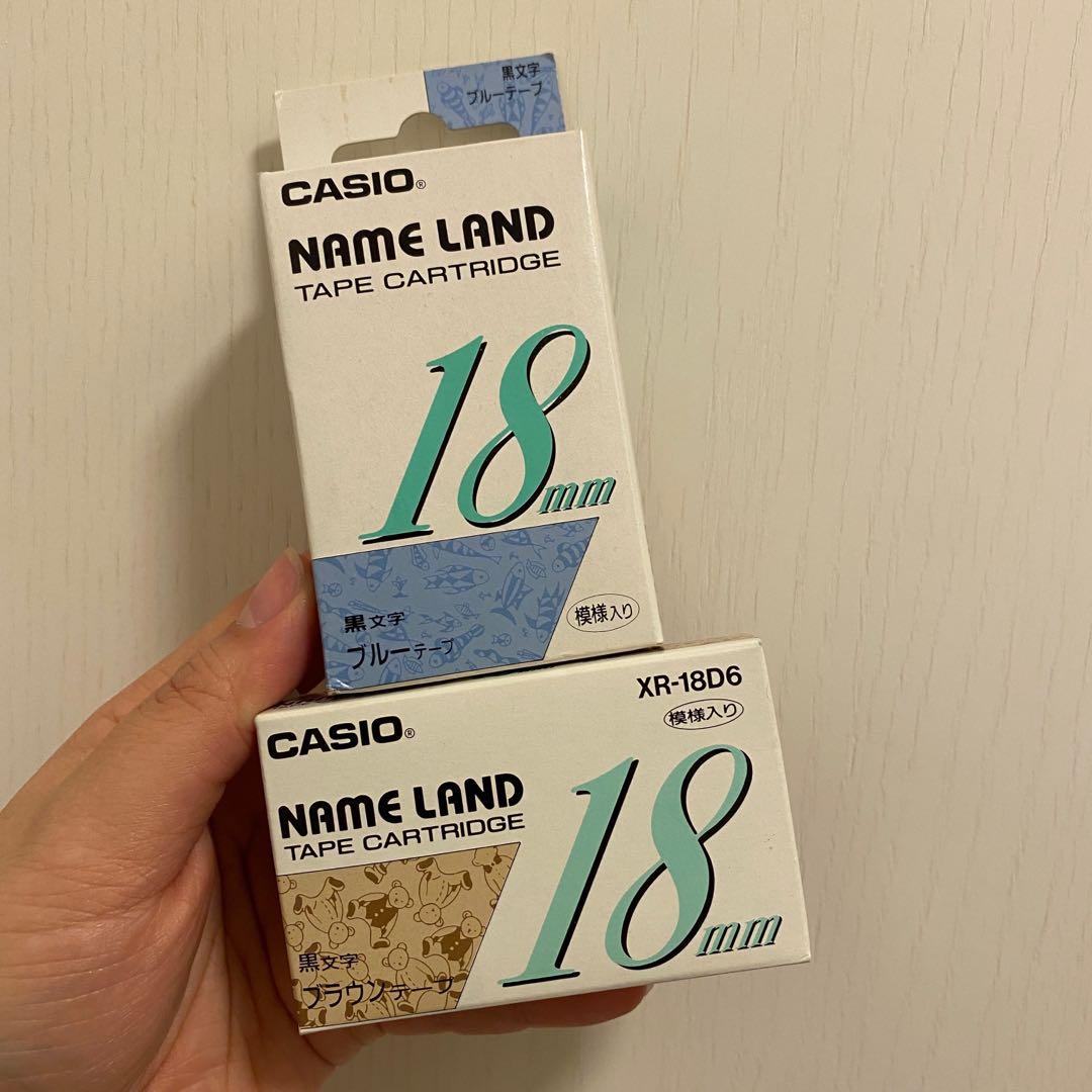 NEW] Casio Name Land 18mm 標籤帶, 興趣及遊戲, 手作＆自家設計, 文具