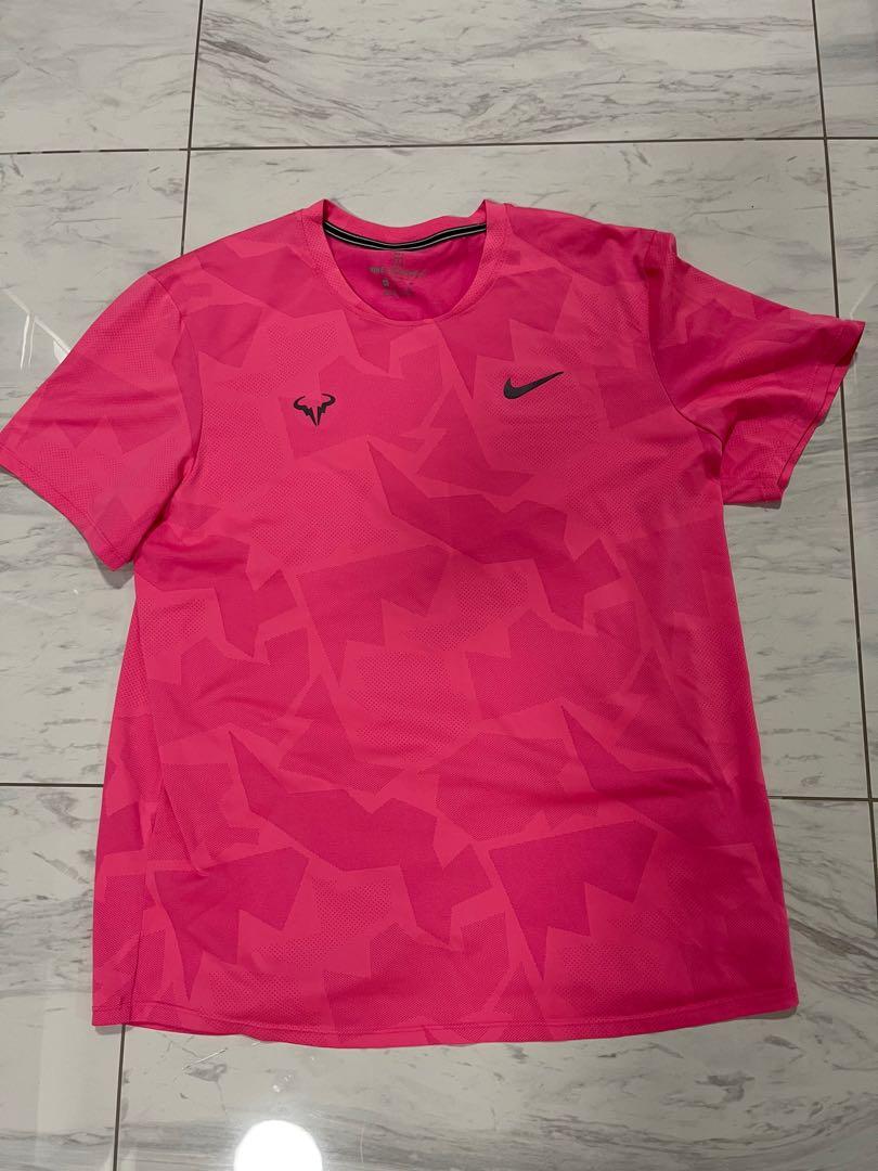 Nike Aeroreact Rafa Tennis Tshirts XL Men s Fashion Tops Sets