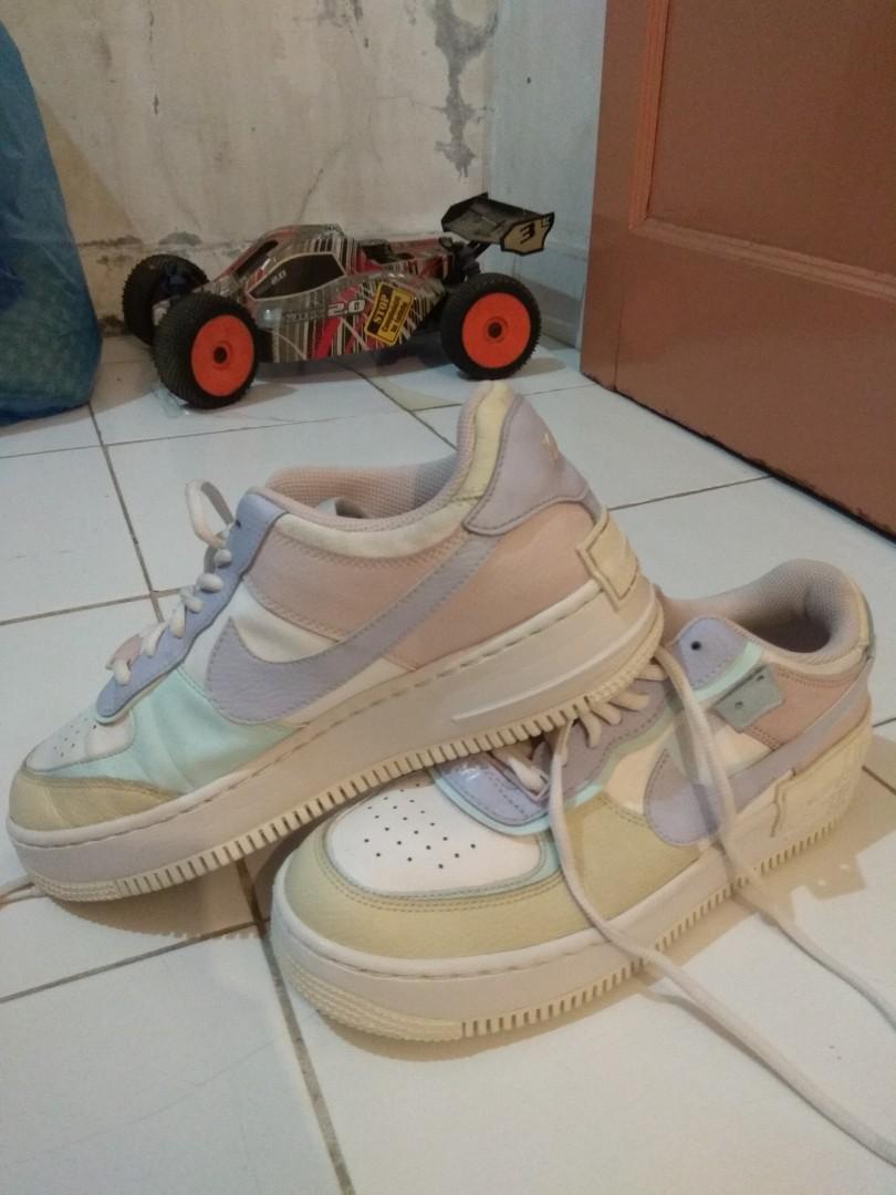 Nike Air Force 1 Shadow Summit White Original style kode:CI0919-106, Fesyen  Pria, Sepatu , Sneakers di Carousell