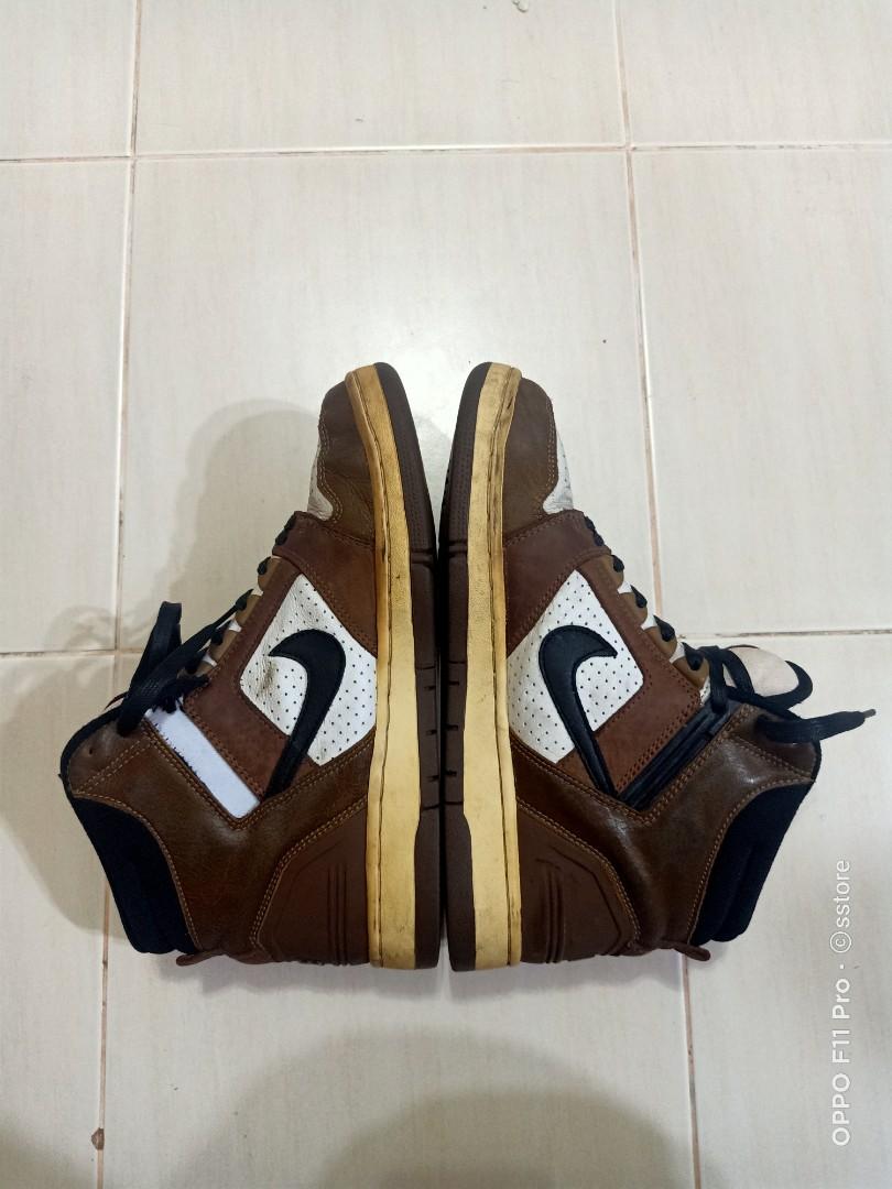 Nike Air Force 2 High Escape - Brown - Hi-Top Sneakers