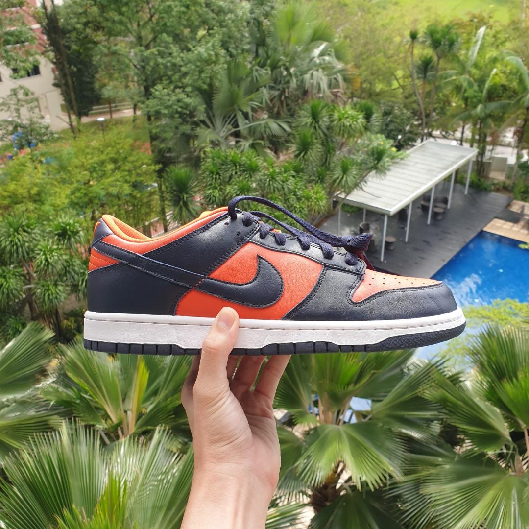 Nike Dunk Low Champs Men s Fashion Footwear Sneakers on Carousell