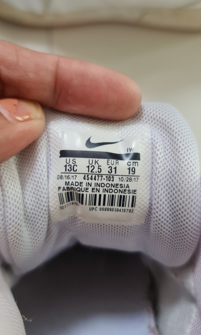 size 13c nike shoes