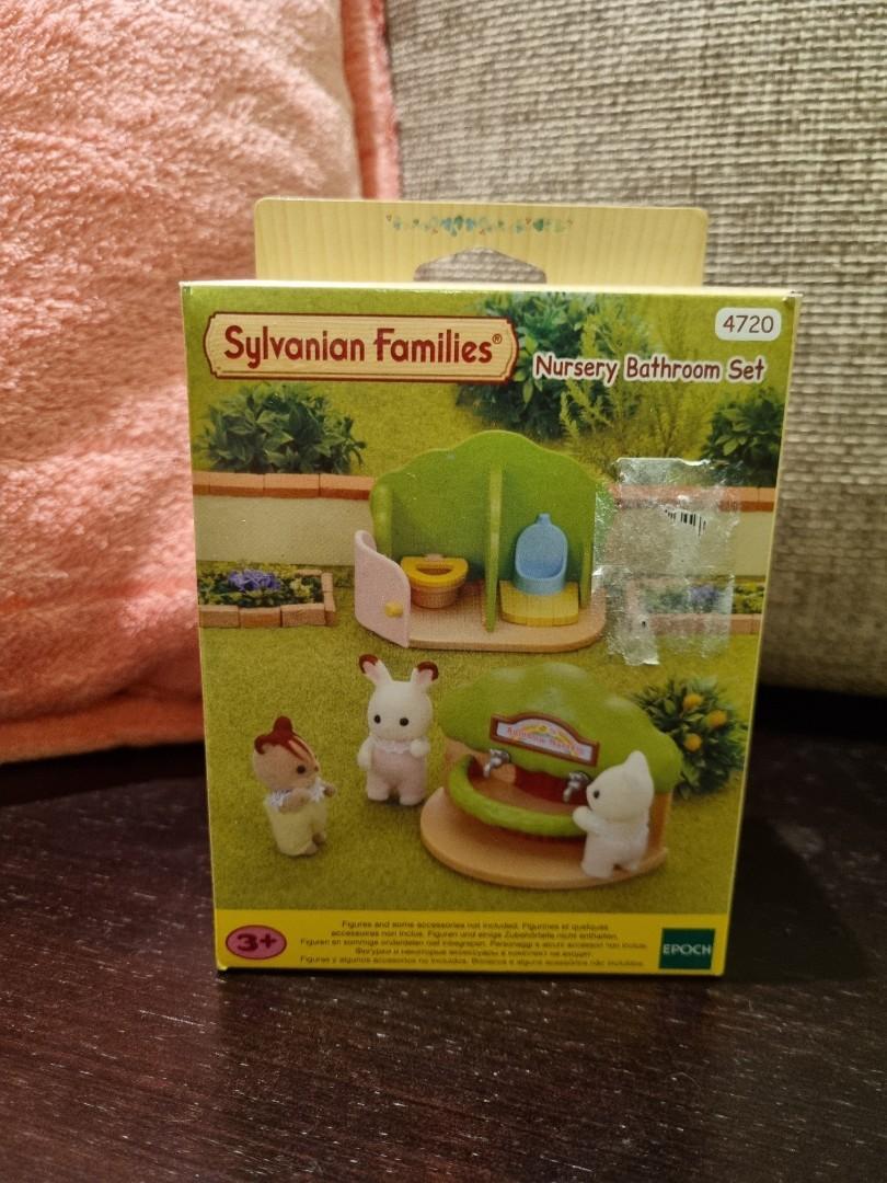 Nursery Bathroom Set Sylvanian Families Toilet Basin Sink Tap Accessories Hobbies Toys Toys Games on Carousell