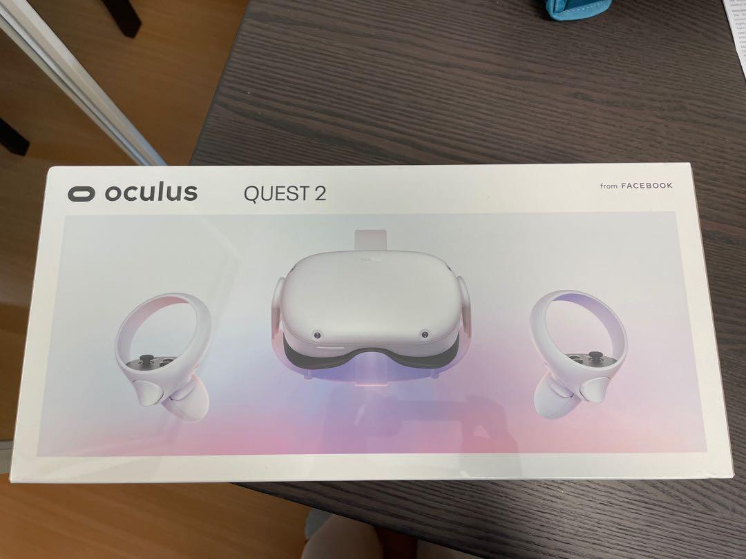 Oculus Quest 2 128GB 全新未開封(有單), 電子遊戲, 遊戲機配件, VR Oculus Quest 2 128GB 全新未開封(有單), 電子遊戲, 遊戲機配件, VR