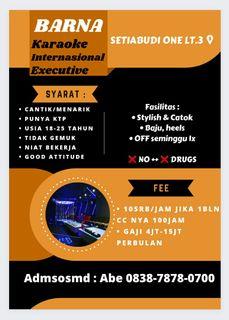 open job for ladies karaoke