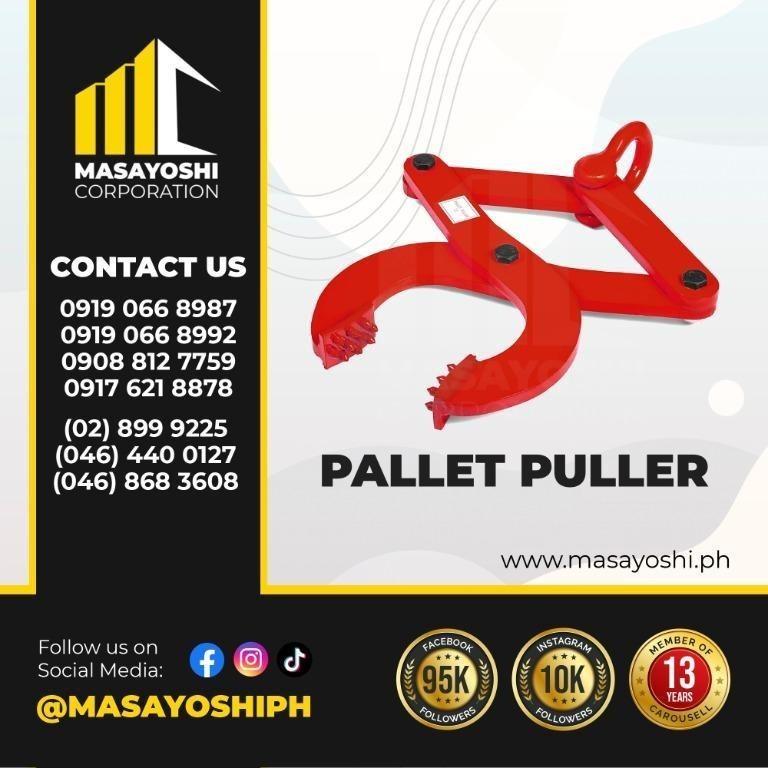 Pallet Puller Clamp 8800lbs 4 Ton - Tree And Stump Removal Tool With Chain Compatibility