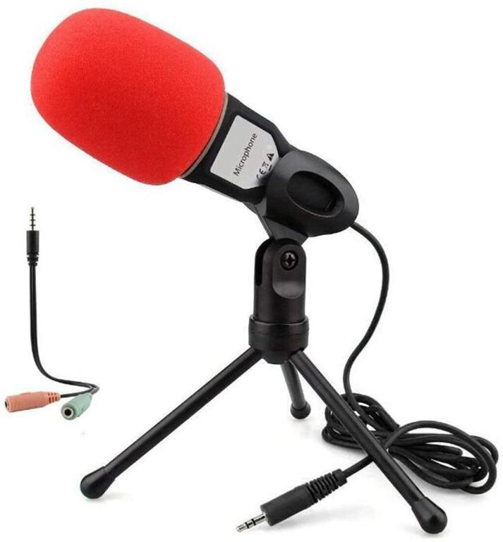 Without switch Plug And Play Small And Portable Microphone for Laptop Pcsmartphone for Podcast Online Class Portable Microphone 