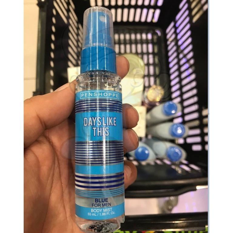 Penshoppe Days Like This Blue Body Mist For Men 6 x 55ml Beauty