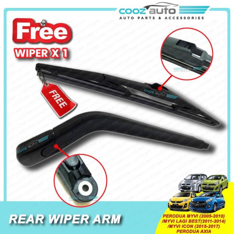 Axia 2025 wiper size