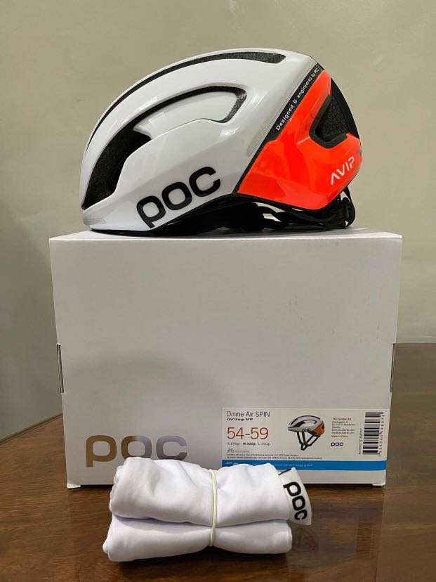 Poc omne air hotsell spin zink orange