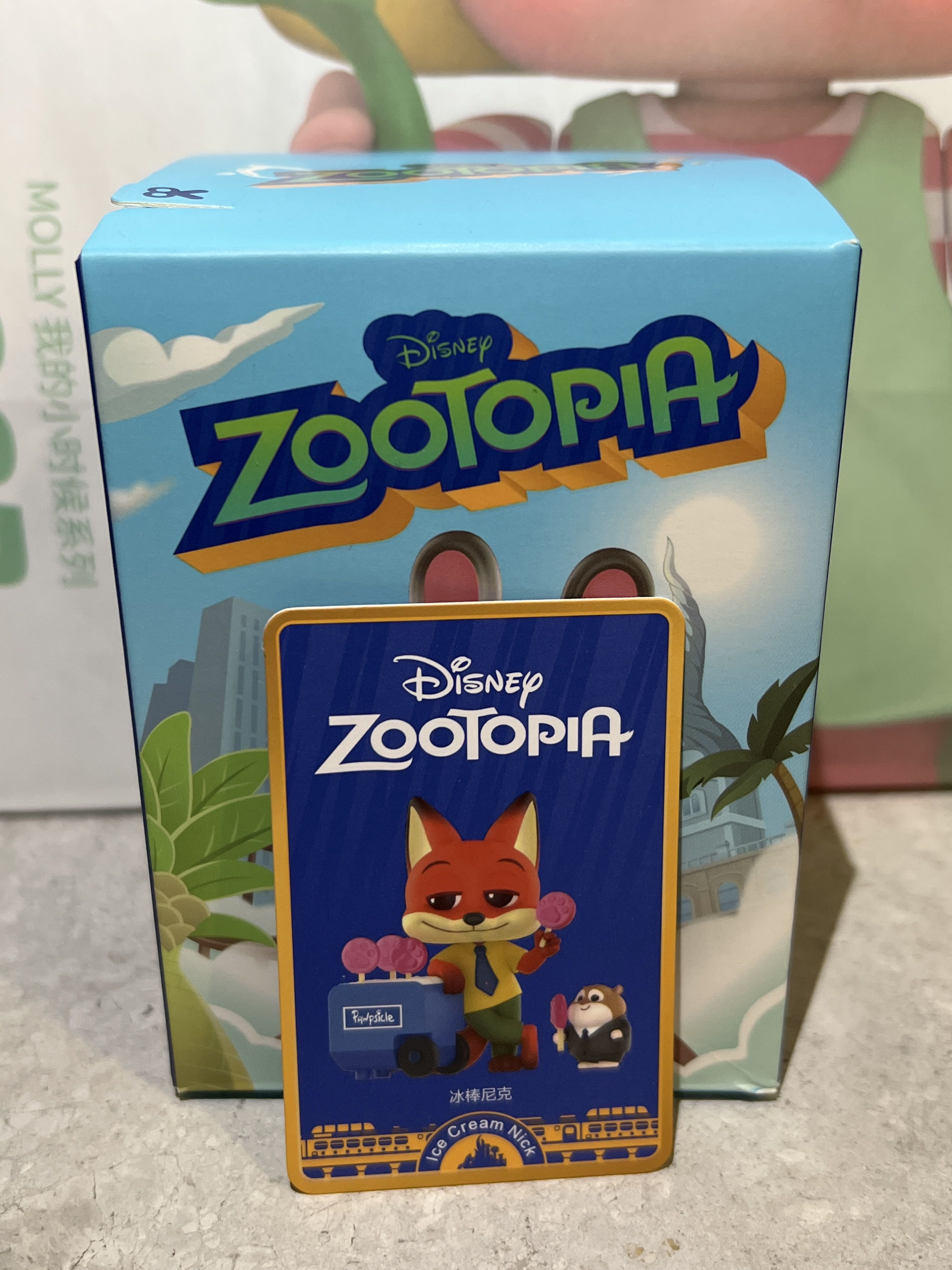 Pop Mart Zootopia Ice Cream Nick, Hobbies & Toys, Toys & Games on