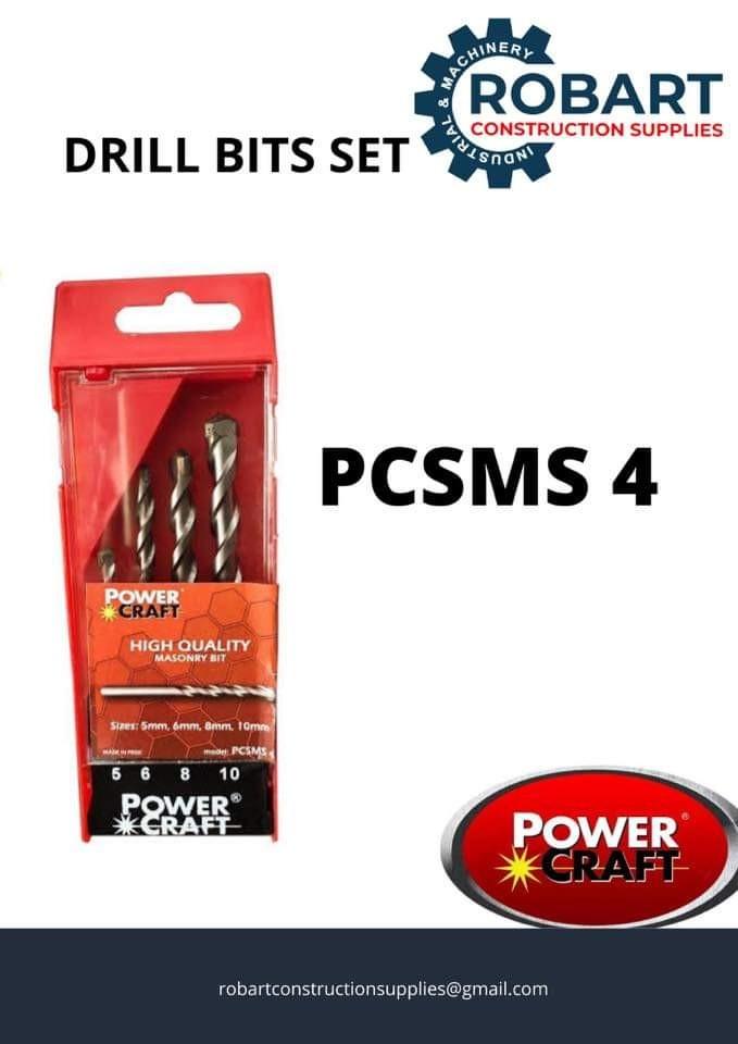 Power craft drill bits outlet