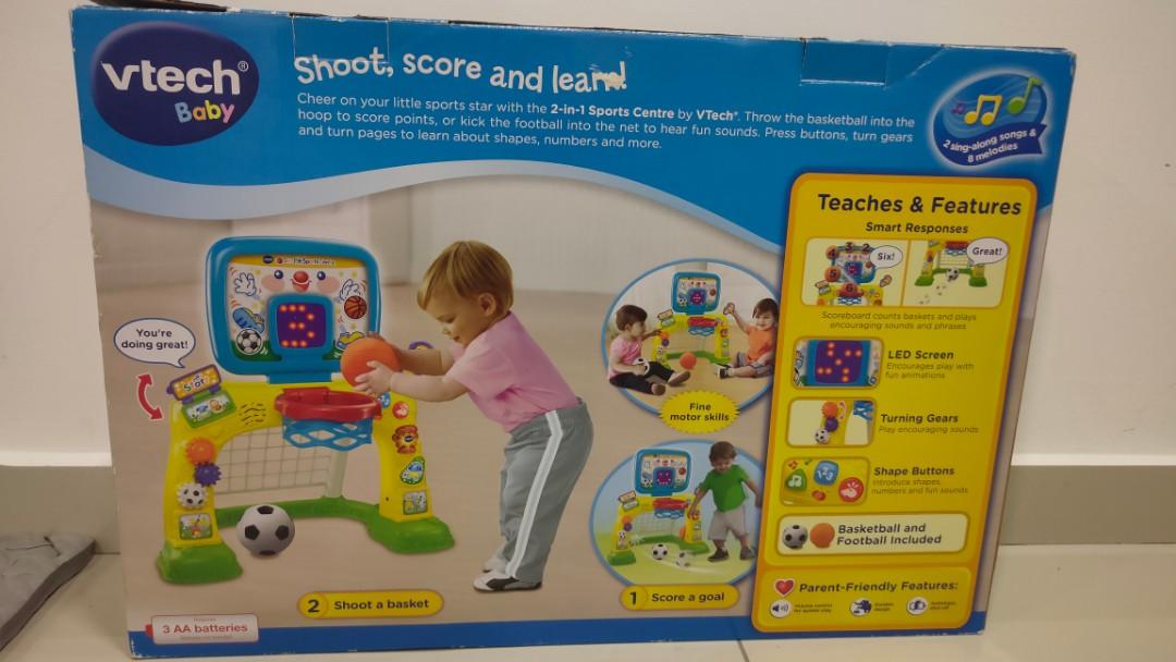 Preloved VTech Smart Shots Sports Center for 1 3 Years 2 in 1