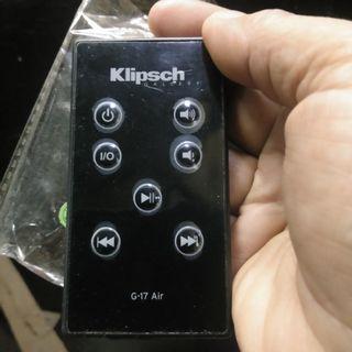 Remote for Klipsch G-17