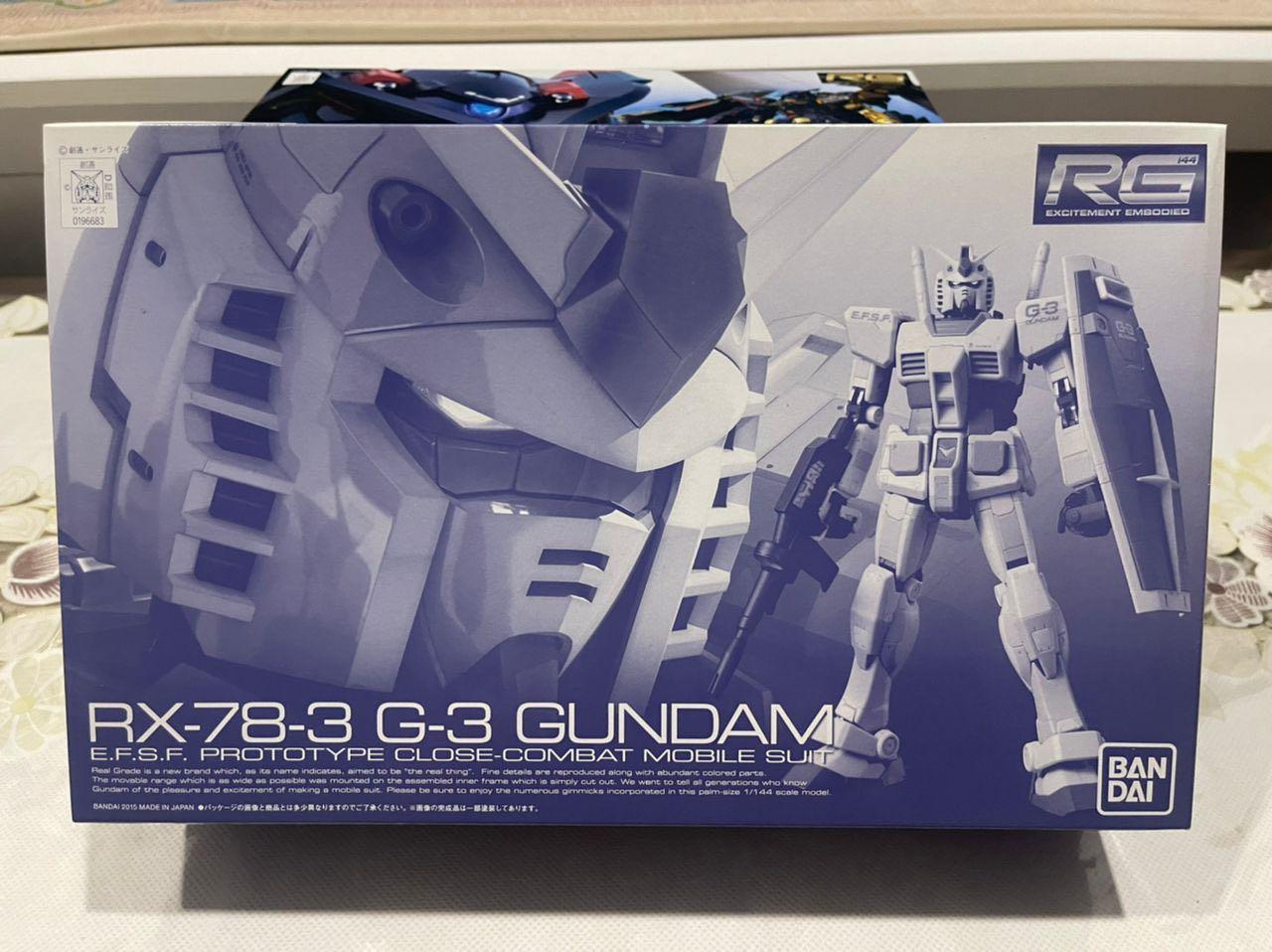 Rg Rx 78 3 G 3 Gundam Toys Games Action Figures Collectibles On Carousell