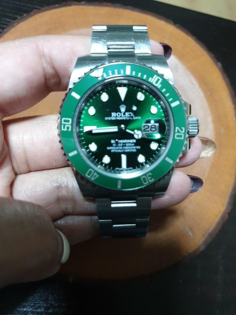 Rolex Submariner Hulk Nov 2016 Luxury Watches on Carousell