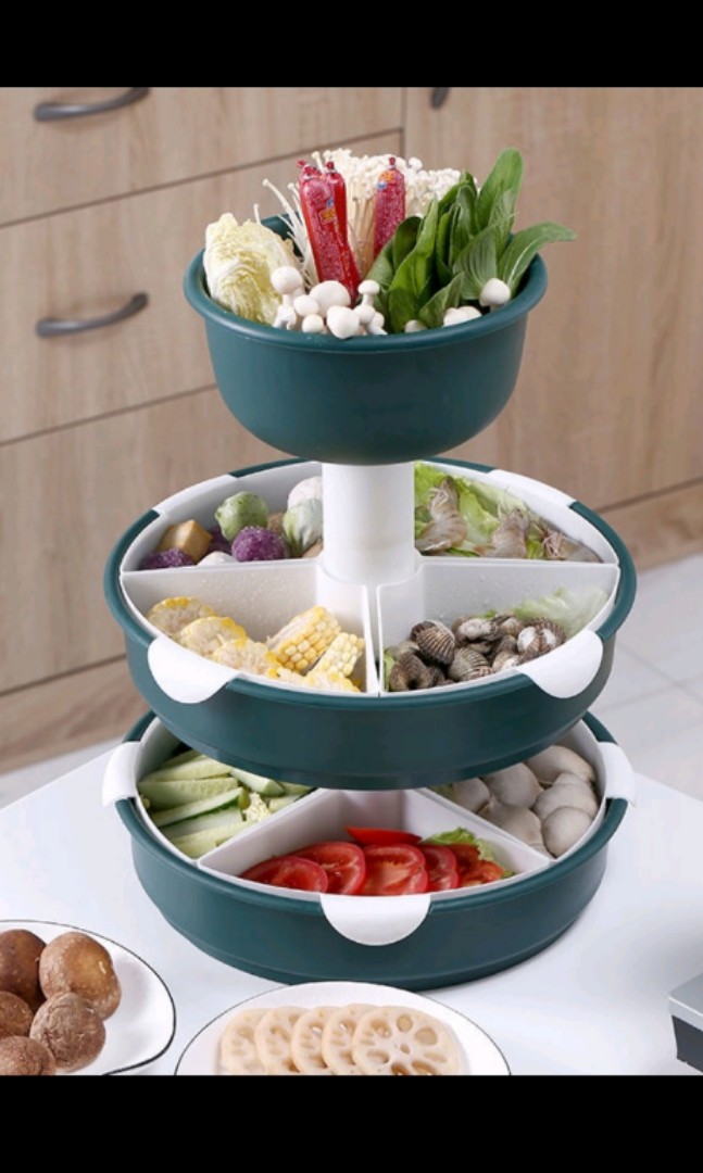 Rotatable rotating dishes, Furniture & Home Living, Kitchenware ...