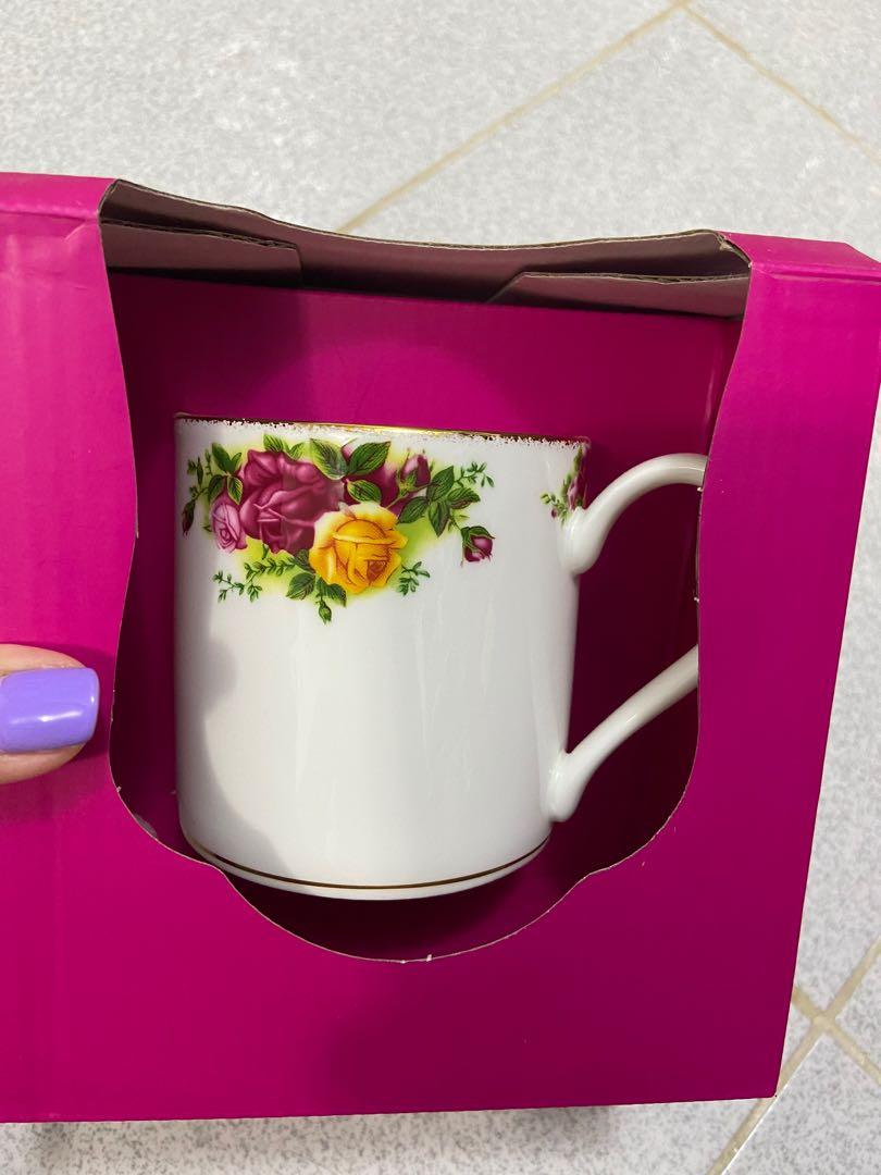 Royal Albert Mug (Category: Coffee & Tea Tableware) located in Navotas City. Submitted by Tintin2509 (Listing ID 1143980853, Image 1). Description: New arrival Revel in the beauty of vintage flair with the Old Country Roses Collection, a tableware set inspired by a quintessentially English country garden with roses in full bloom. A long-standing testament to timeless style and elegant craftsmanship, Old Country Roses originally launched in 1962 a