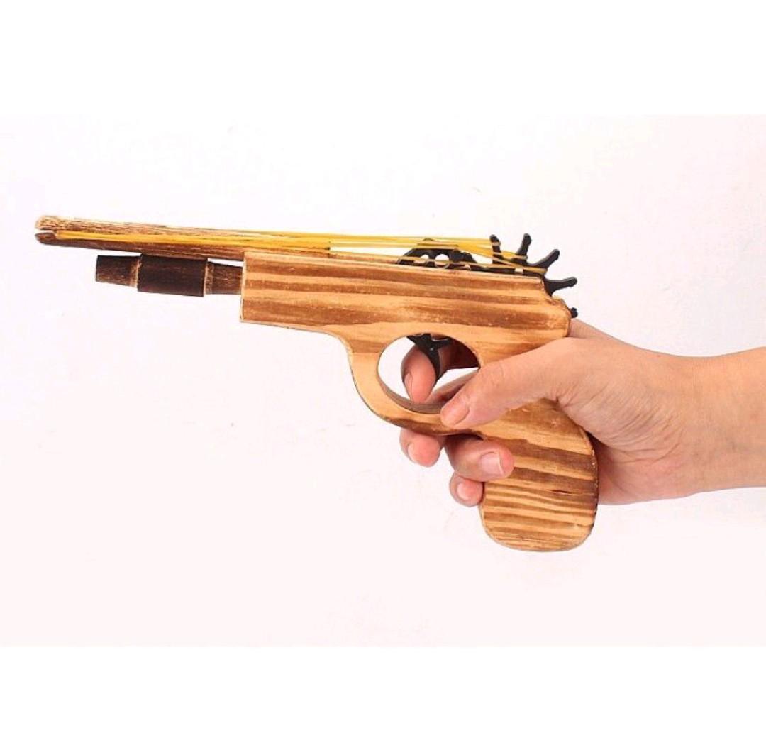 RUBBER BAND TOY GUN, Hobbies & Toys, Toys & Games on Carousell