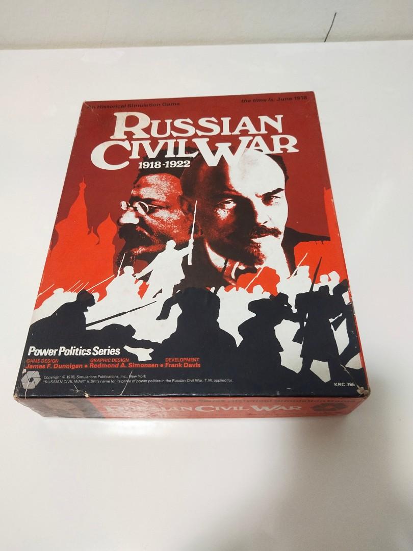 Russian Civil War - SPI - Vintage Rare