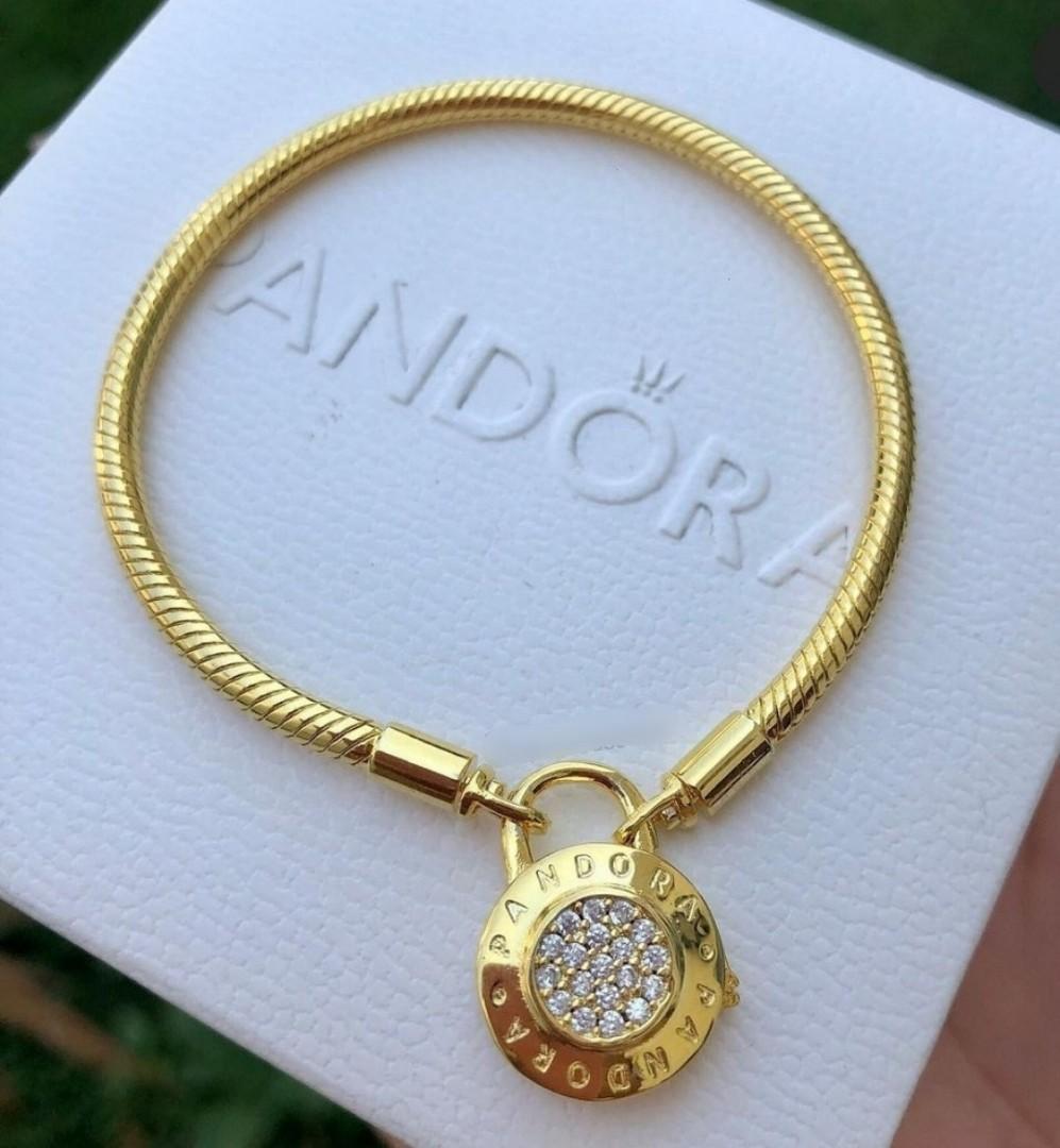 Pandora shine padlock bracelet hot sale