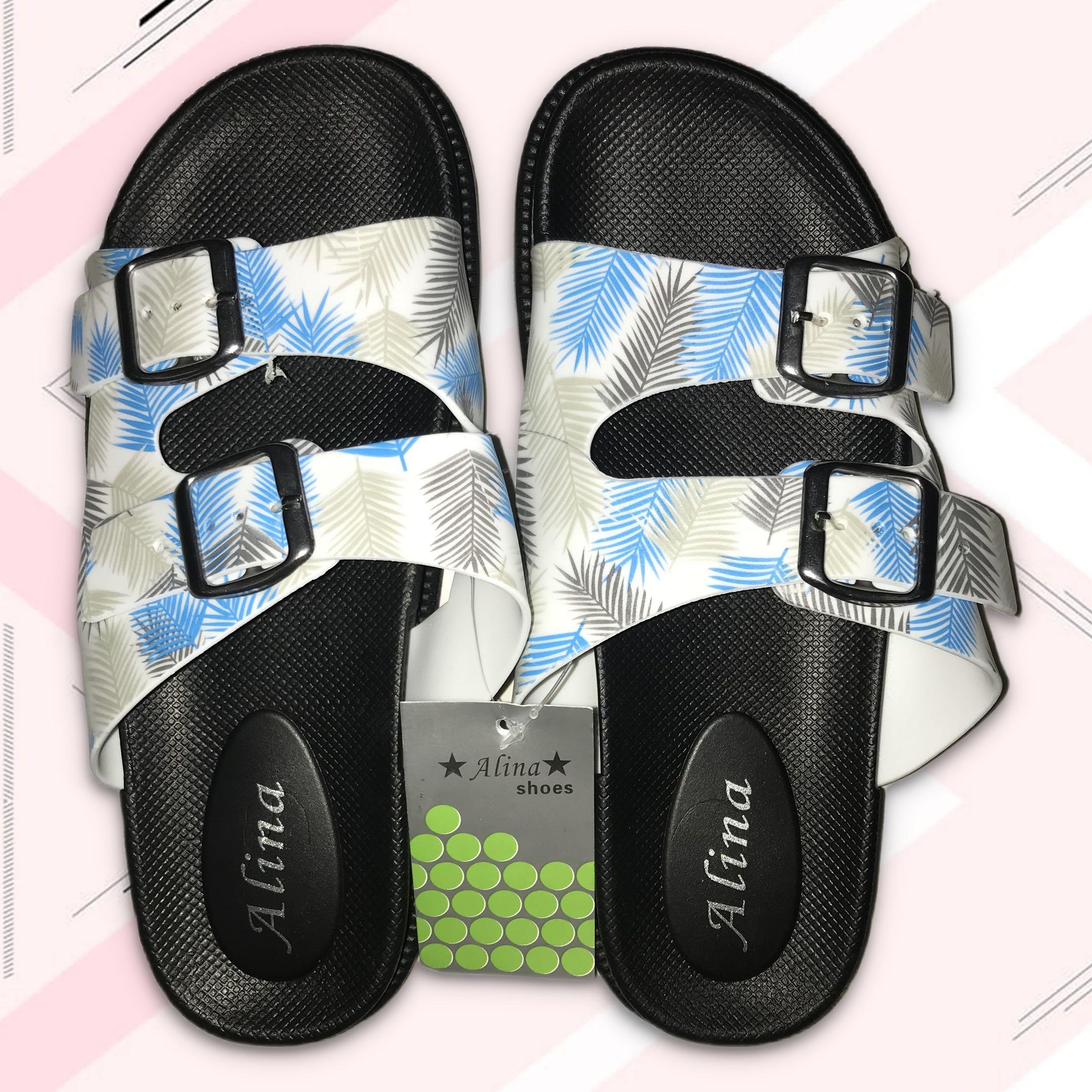 Sandal jelly Alina blue Fesyen Wanita Sepatu di Carousell