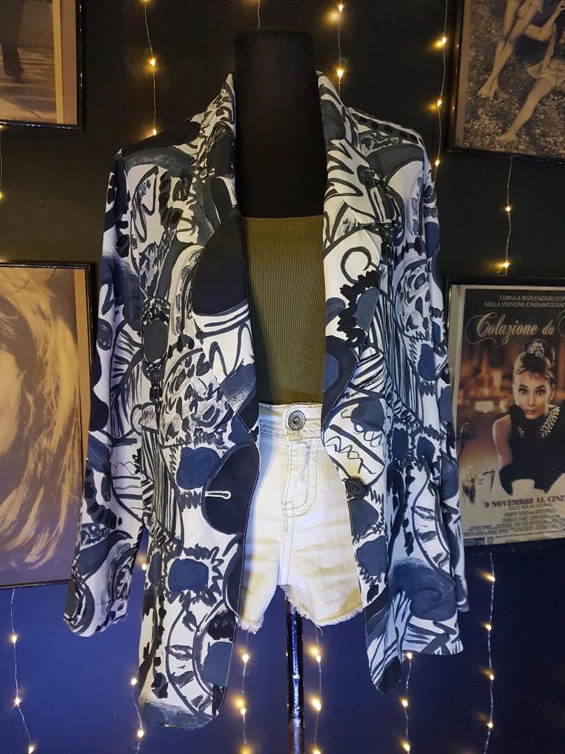 SASSY FLOWY BLAZER Women s Fashion Coats Jackets and Outerwear