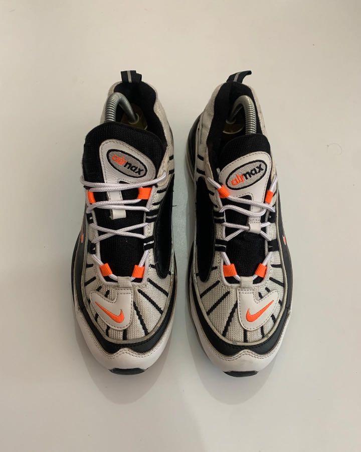Sepatu airmax 98 orange black, Fesyen 