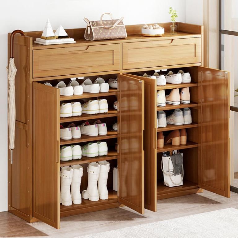 Simple Shoe Rack at The Door, Multi-Layer Storage Shelf, Home