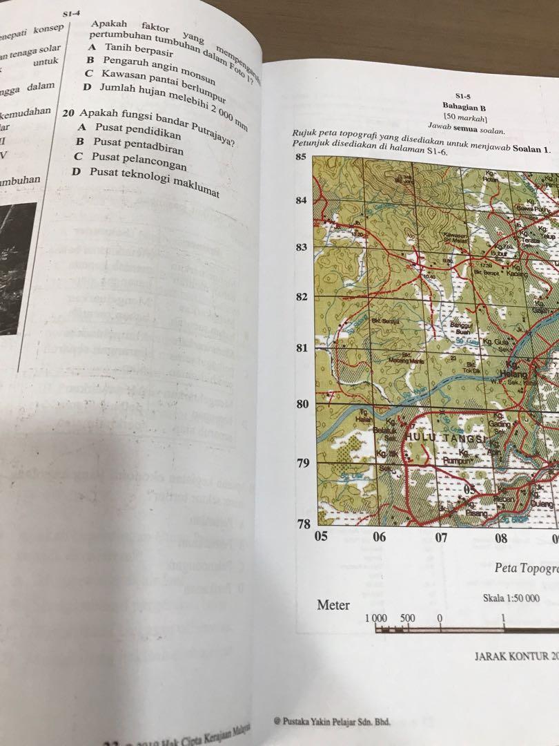 Soalan Sebenar PT3 Geografi Tingkatan 3, Hobbies & Toys, Books