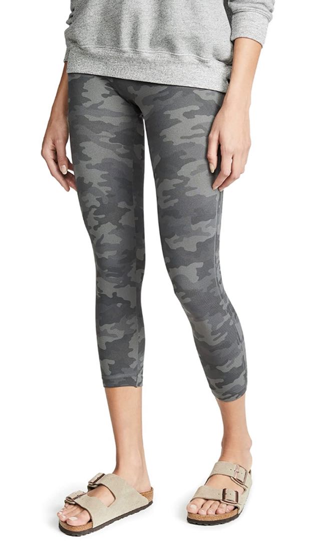 Spanx camo on sale cropped leggings