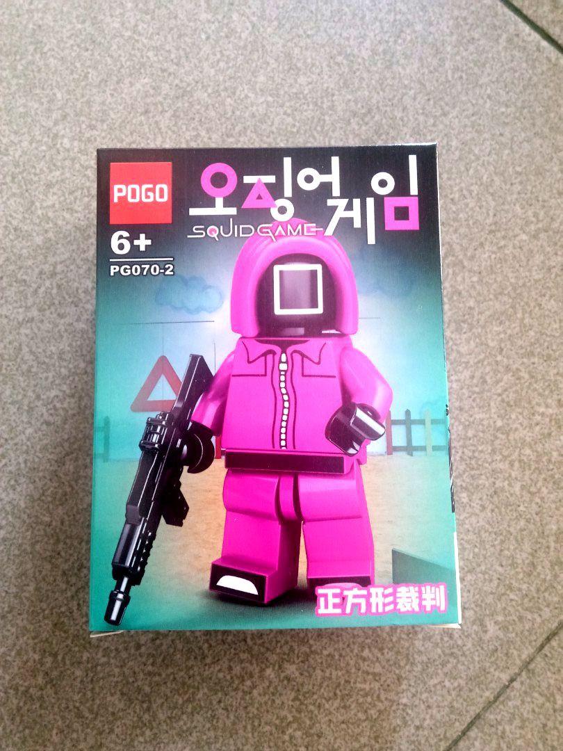 Squid Game Lego Building Blocks, Square Guard, Hobbies & Toys, Toys & Games  on Carousell
