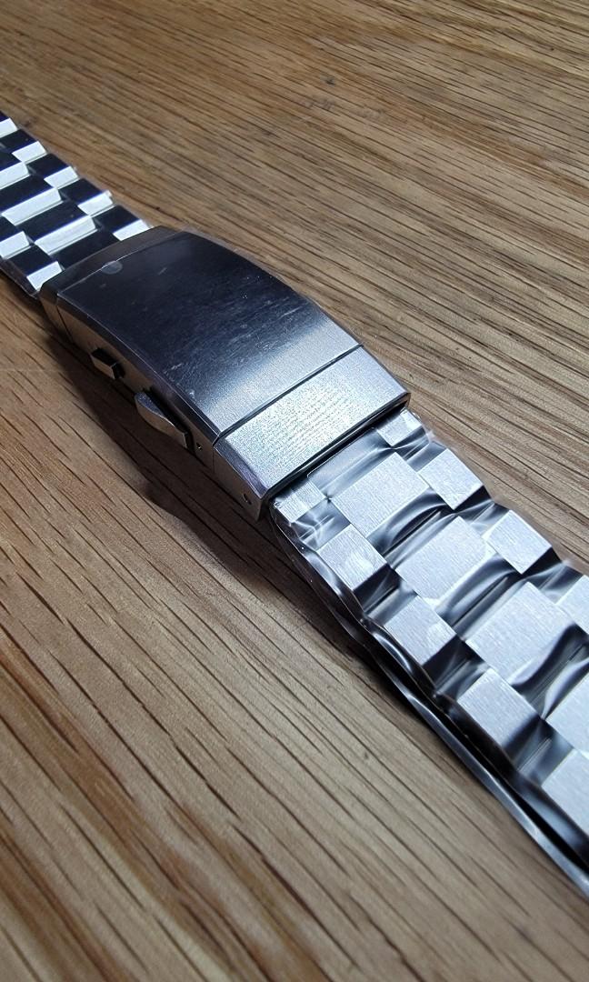 Strapcode/Miltat 20mm straight end Hexad III watch bracelet, Men's