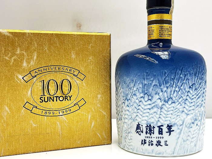 Suntory Ceramic 100th Anniversary 700ml 三得利陶瓷樽威士忌. 百年 